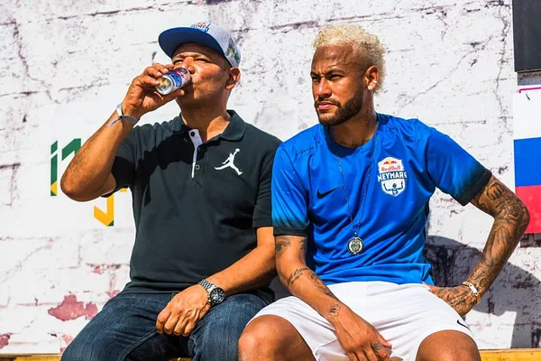 Neymar Senior et Neymar Jr
