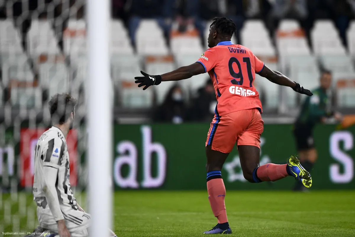 Duvan Zapata, match Juventus Turin-Atalanta Bergame