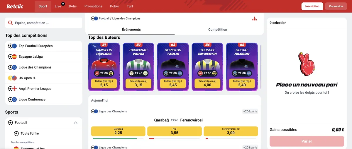 Les cotes Betclic sont meilleures que celles de PMU