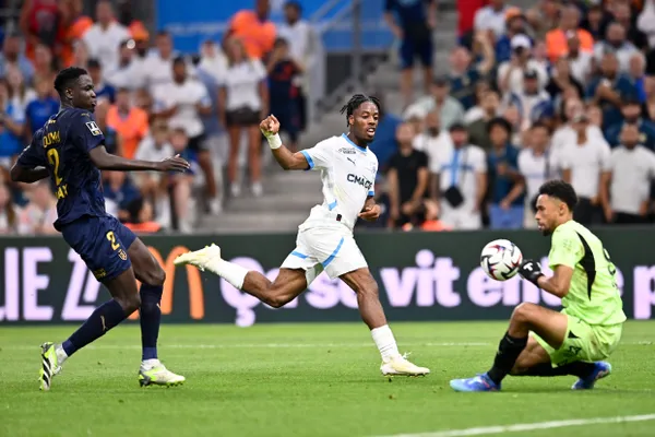 Elye Wahi OM Marseille Reims