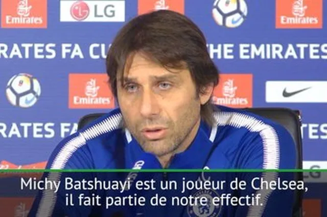 Chelsea, Conte : “Batshuayi est un joueur de Chelsea”