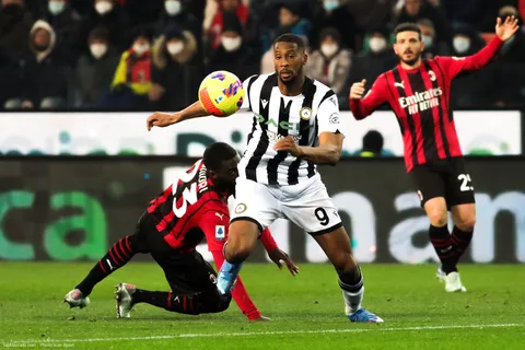 Serie A : l’AC Milan tenue en échec par l’Udinese