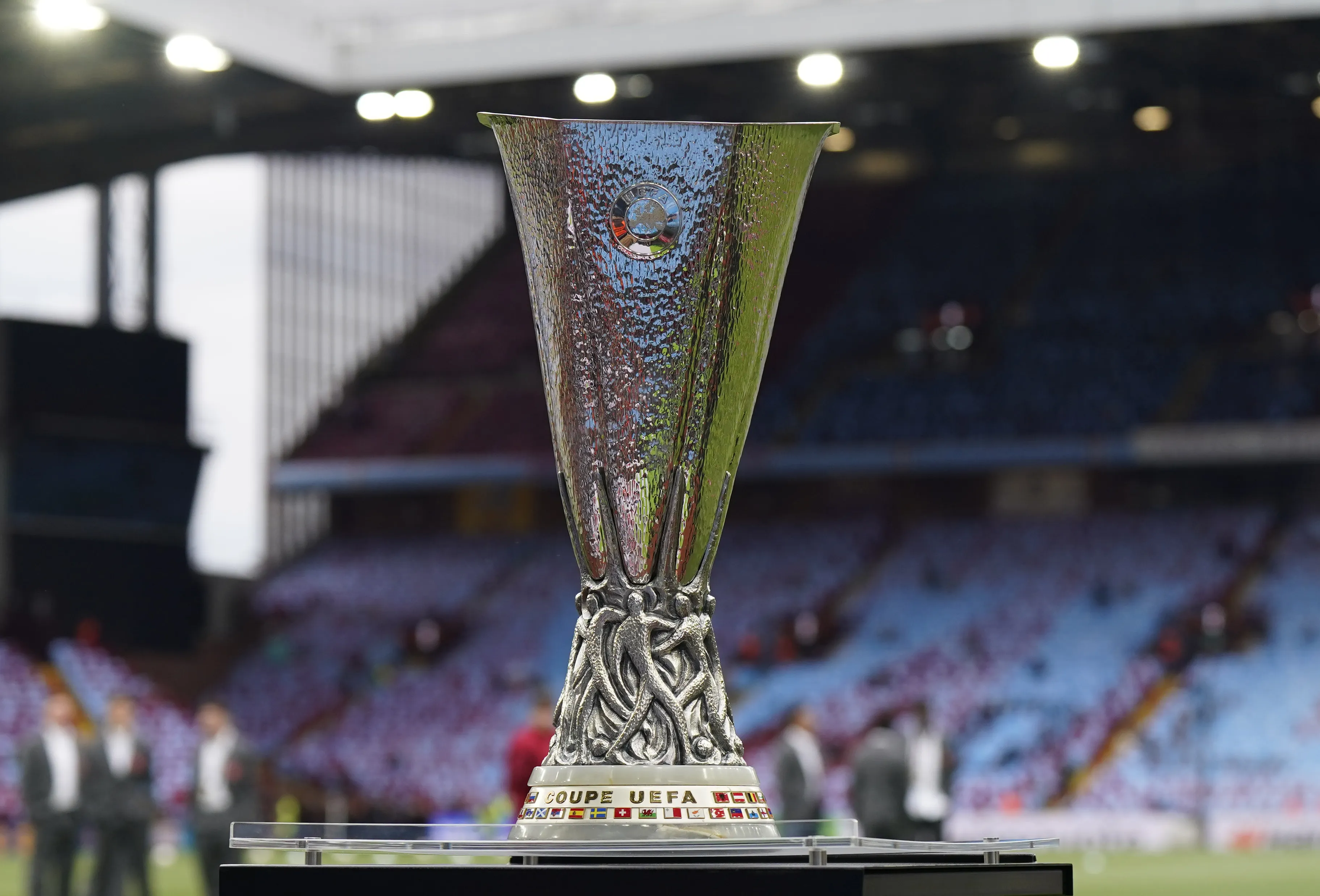Le trophée de la Ligue Europa