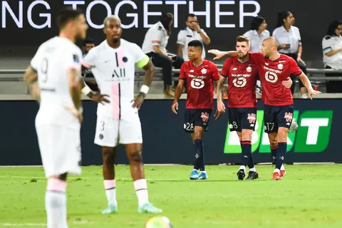 Trophée des Champions : Lille s’impose contre le PSG
