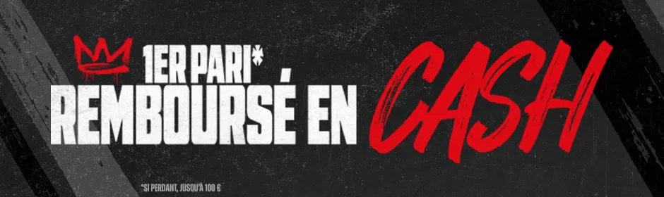 Jusqu'à 100 € de bonus Winamax sport versé en cash