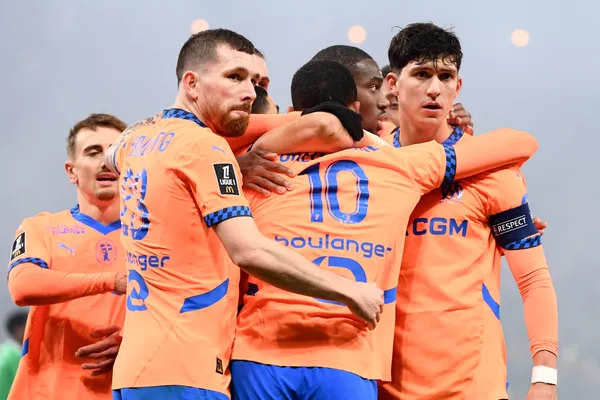 Pierre-Emile Hojbjerg Leonardo Balerdi OM Marseille