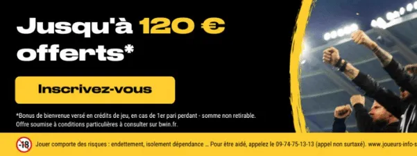 Bonus Bwin Euro 2024 : jusqu'à 120€ offert