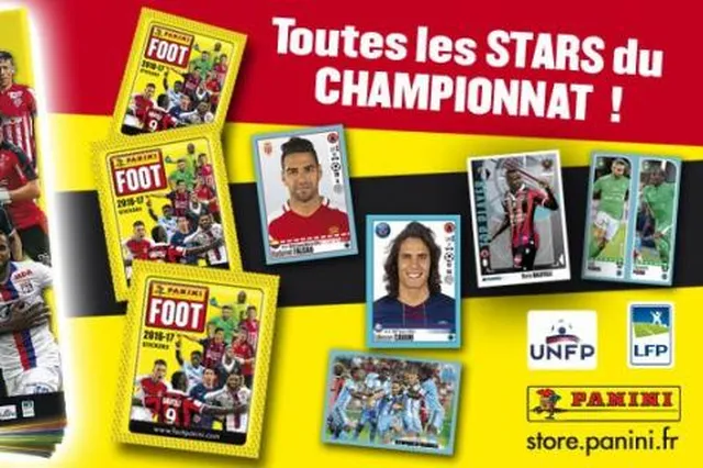 TM vous fait découvrir l’album Panini Foot 2016-2017