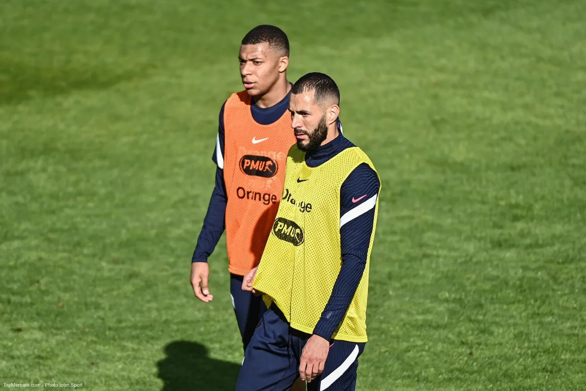 Kylian Mbappé, Karim Benzema, Equipe de France, Bleus