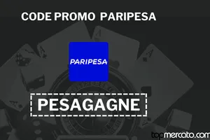 Code promo PariPesa PESAGAGNE : bonus de 100% jusqu’à 100 € en Juin 2026