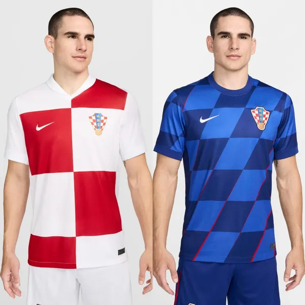 Maillot Croatie Euro 2024 domicile extérieur