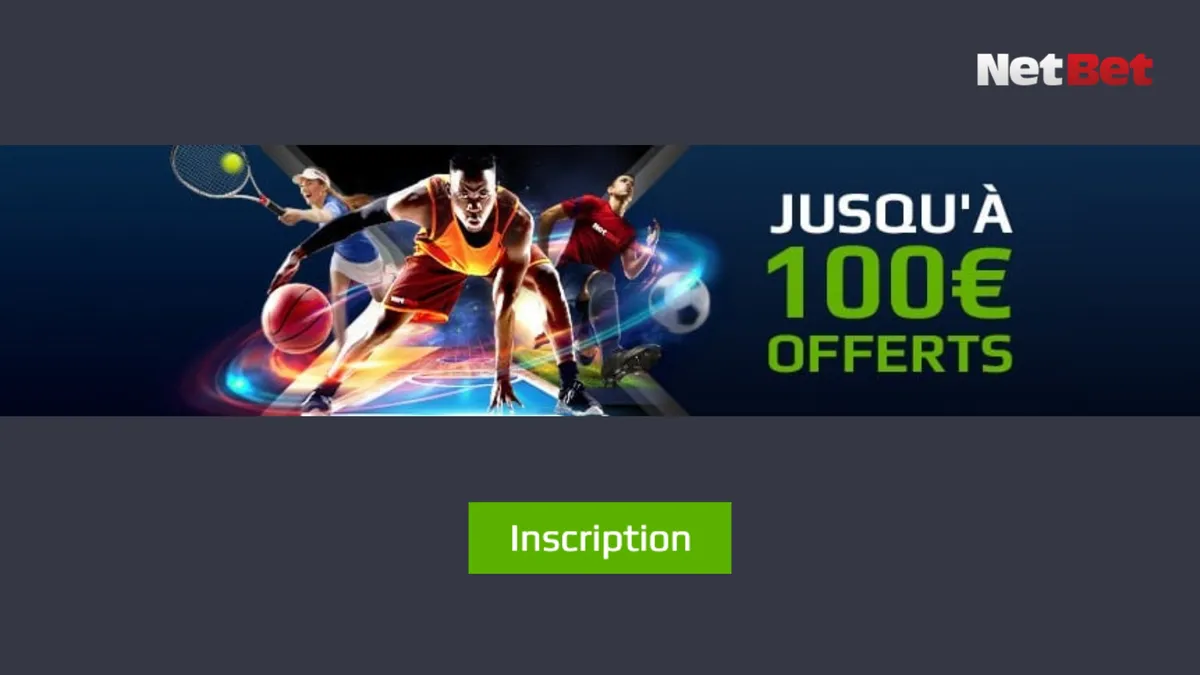 Profitez du meilleur bonus sport Netbet
