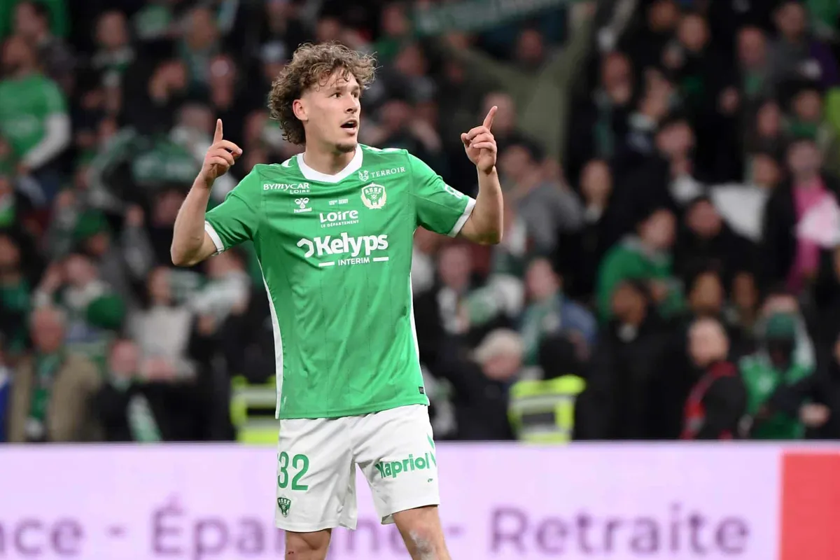 Lucas Stassin ASSE Saint-Etienne