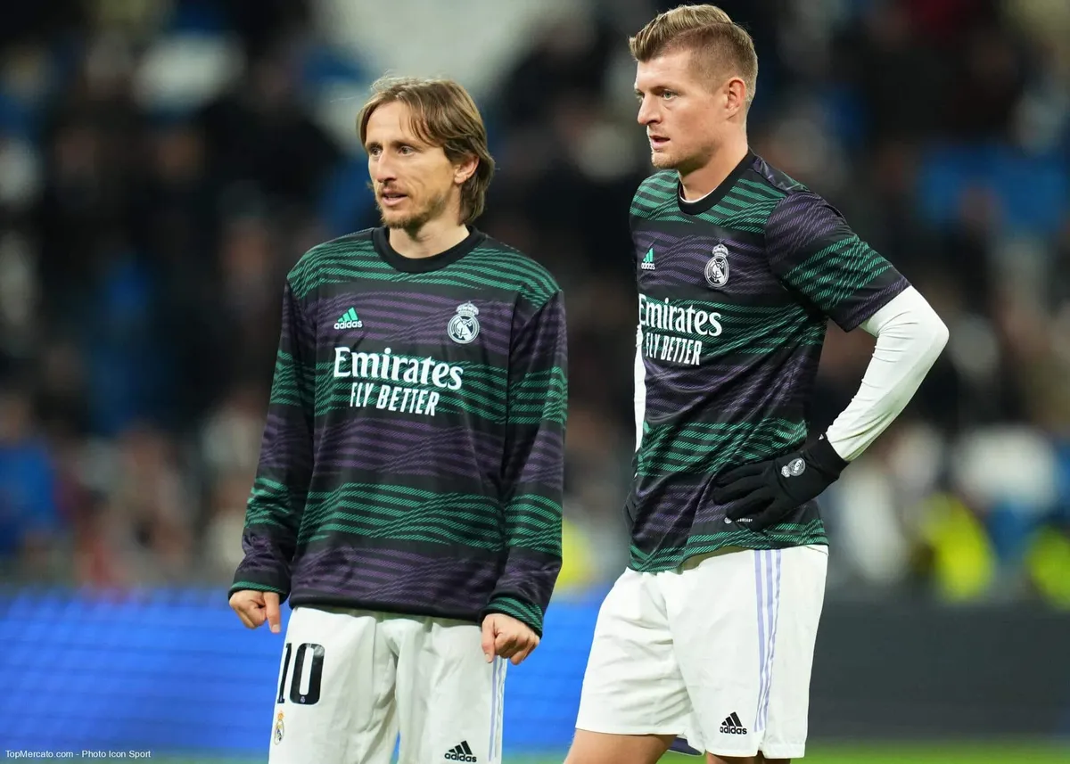 Luka Modric Toni Kroos Real Madrid