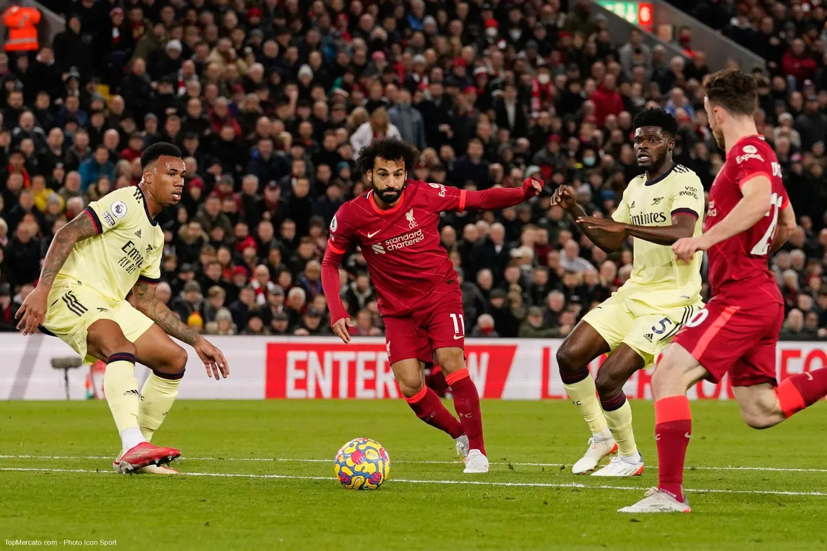 Mohamed Salah, match Liverpool-Arsenal