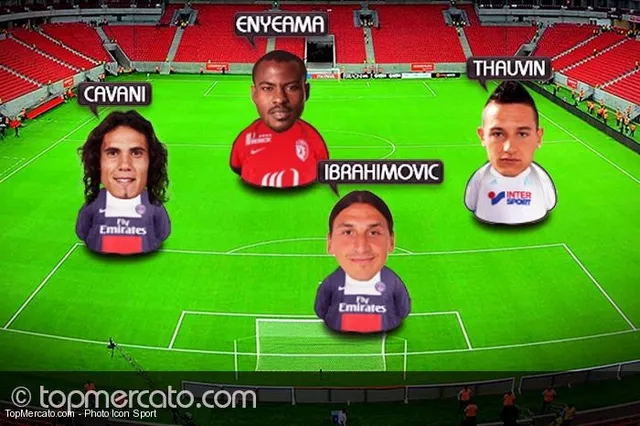 Voici l’équipe-type de l’année 2013 en Ligue 1