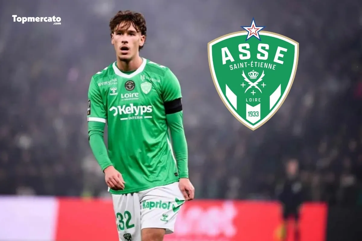 Lucas Stassin ASSE Saint-Etienne