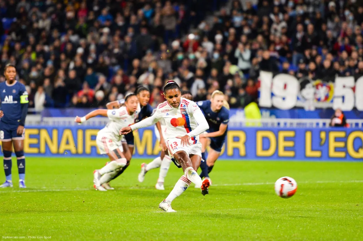 Catarina Macario, match OL Olympique Lyonnais-PSG Paris Saint-Germain