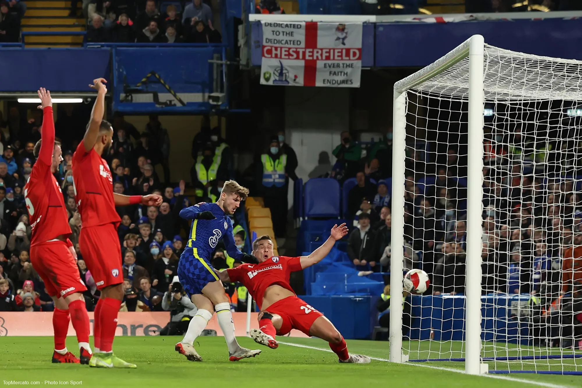 Timo Werner, match Chelsea-Chesterfield
