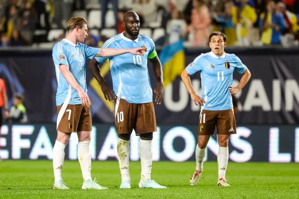 Kevin De Bruyne Romelu Lukaku Belgique