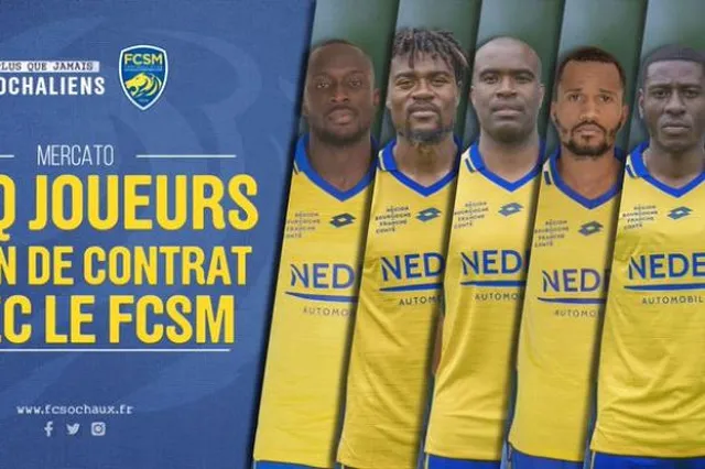 Sochaux : cinq joueurs s’en vont, un premier contrat pro signé (Officiel)
