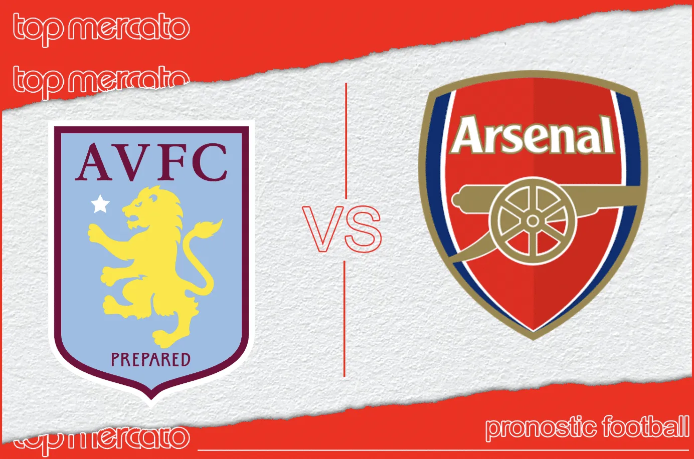 Pronostic Aston Villa Arsenal 