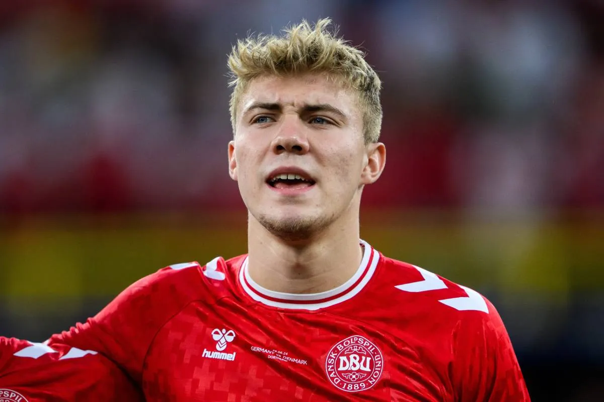 Rasmus Højlund, delantero de Manchester United