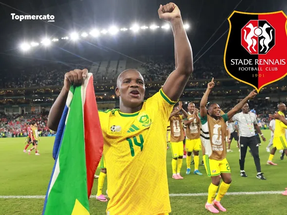 Mercato – Rennes cité parmi les 10 prétendants du défenseur central de la Coupe du monde 2026 Mbekezeli Mbokazi