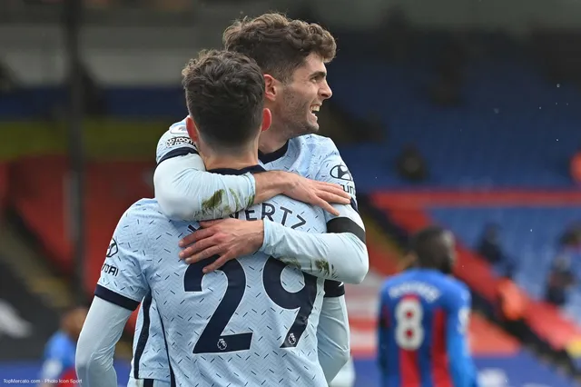 Premier League : Chelsea rebondit à Crystal Palace