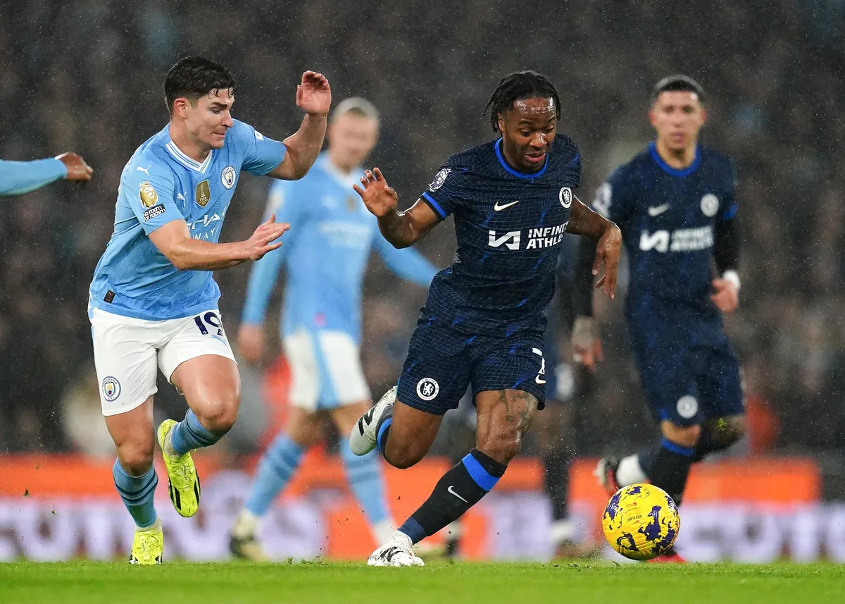 Julian Alvarez Raheem Sterling