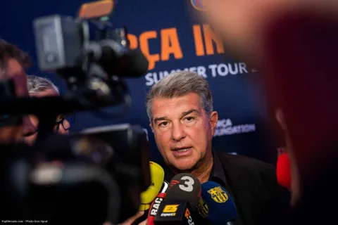 Mercato - Barça : Laporta répond sur l’avenir d’un cadre