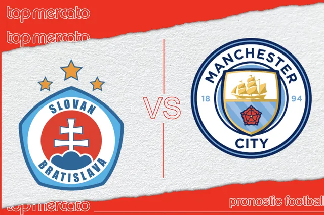 Pronostic Slovan Bratislava Manchester City – Ligue des Champions (01/10/2024)