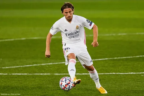 Ligue des champions : Luka Modric meilleur joueur de la semaine