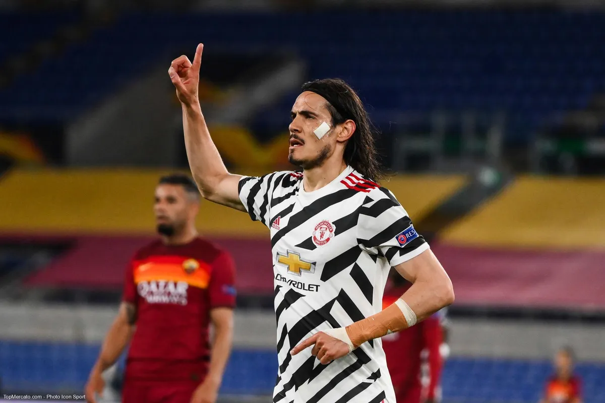 Edinson Cavani, Roma-MU