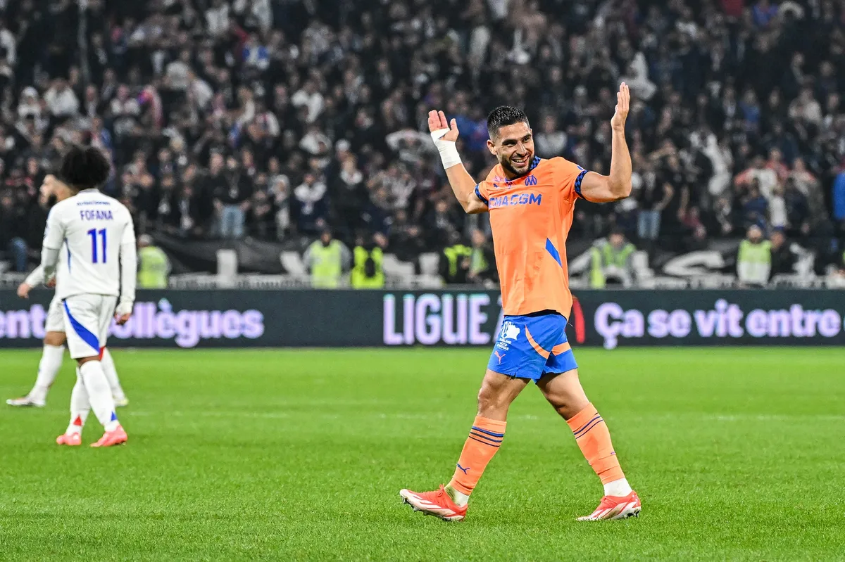 Neal Maupay OM Marseille OL