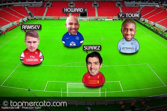 Découvrez l’équipe-type de l’année 2013 en Premier League !