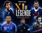 Compose ton onze des légendes de l’équipe de France