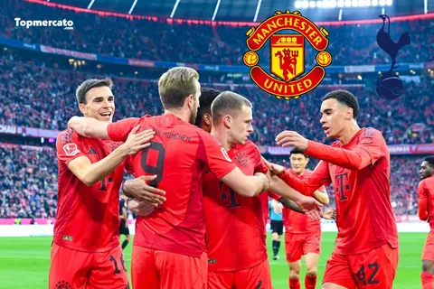 Manchester United et Tottenham à la lutte pour un milieu du Bayern