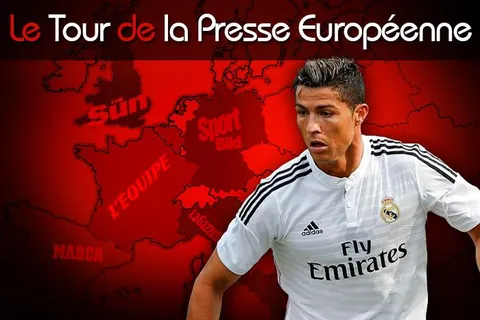 CR7 est prêt pour le Ballon d’Or, City pense à Bony, Lavezzi en plein brouillard… Le Tour d’Europe de la presse