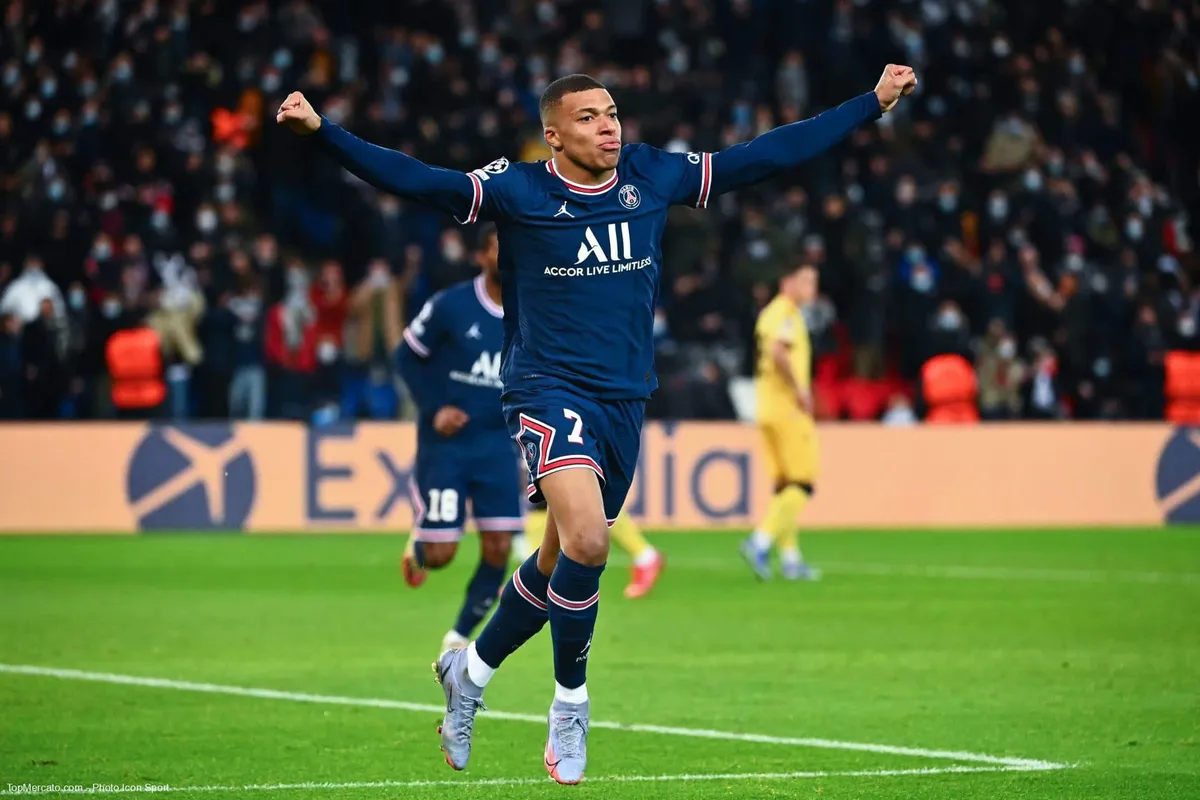 Kylian Mbappé, match PSG Paris Saint-Germain-Club Bruges