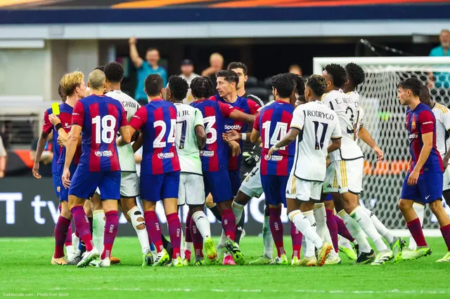 Tacle assassin, échauffourée, petite pique… le Clasico était chaud !