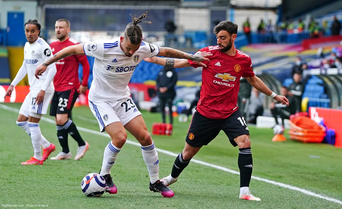Bruno Fernandes, Leeds United-Manchester United