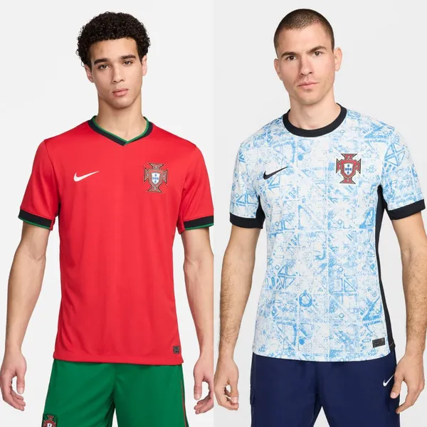 Maillot Portugal Euro 2024 domicile extérieur