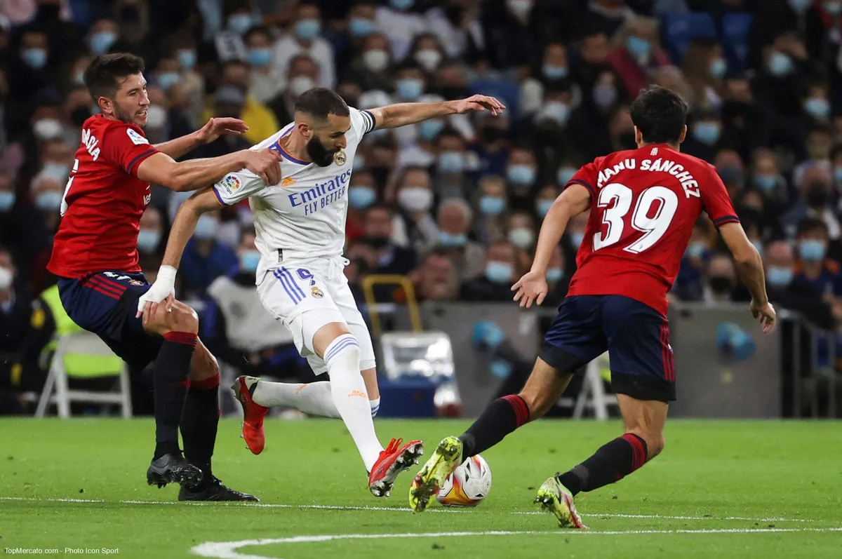 Karim Benzema, match Real Madrid-Osasuna