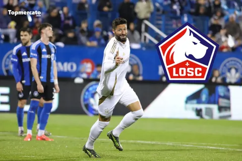 Mercato LOSC : quel salaire toucherait Olivier Giroud ?