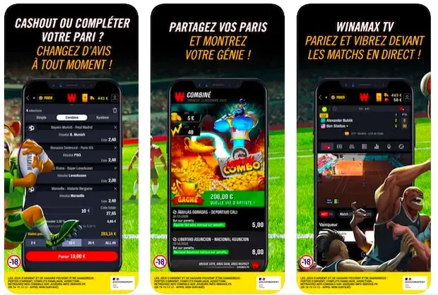 Notre avis sur l’appli Winamax