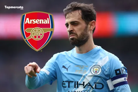 Arsenal prêt à jouer un mauvais tour à Manchester City sur le mercato avec l’opportunité Bernardo Silva