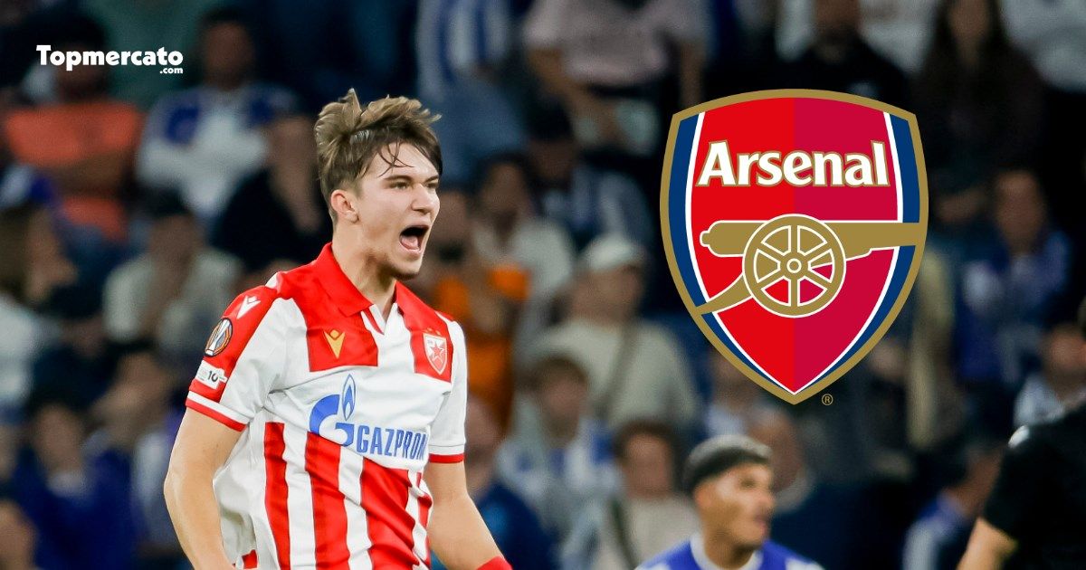 Mercato – Arsenal entre dans la course pour le très convoité “Pedri Serbe”