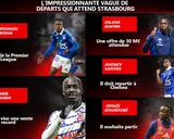 Les 6 départs qui attendent Strasbourg lors du mercato d’été 2025