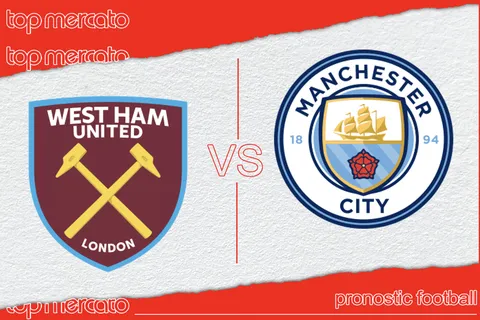 Pronostic West Ham Manchester City – Premier League (31/08/2024)